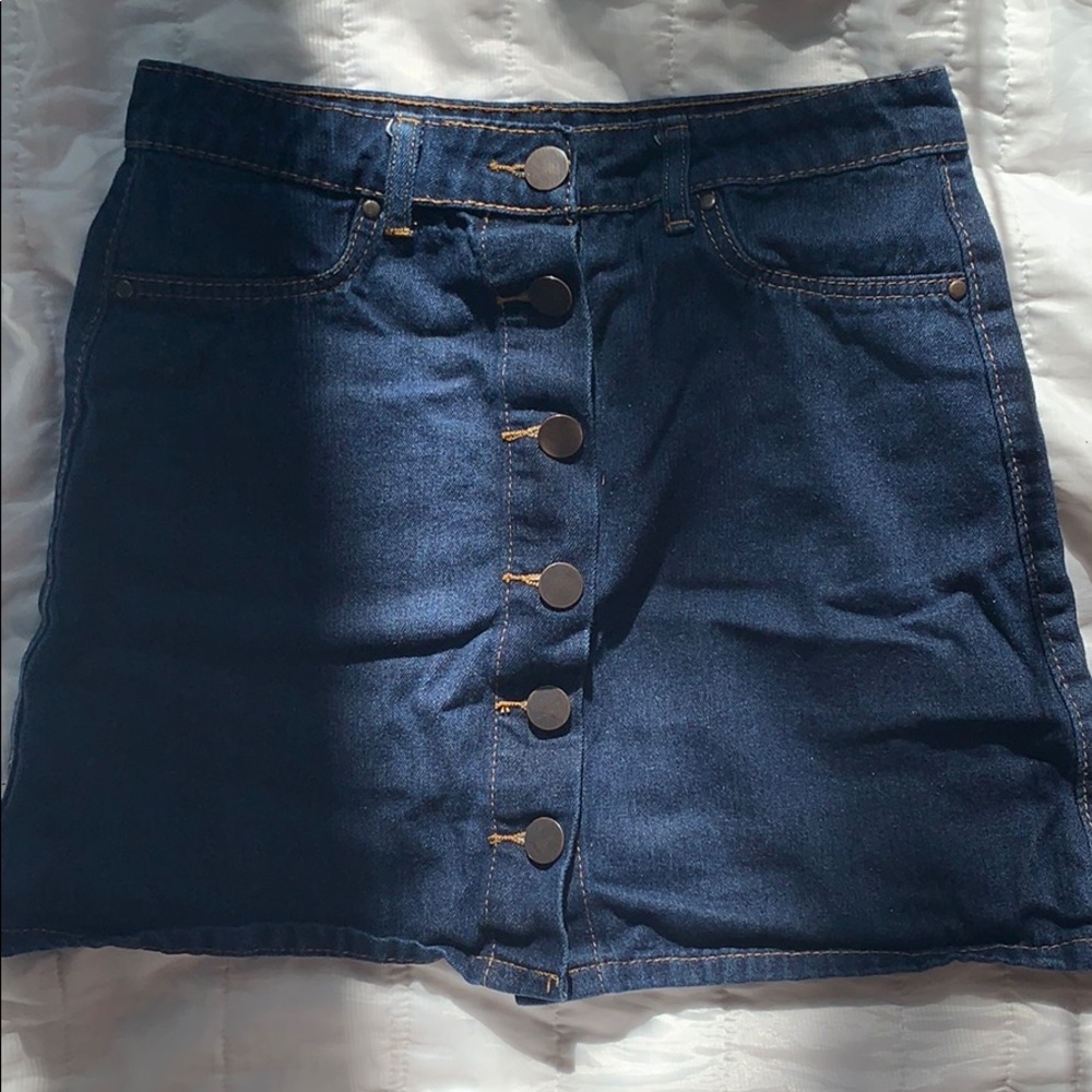 Jean skirt